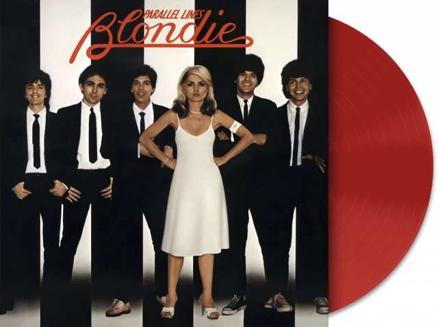 Blondie Parallel Lines LP - Red Vinyl-