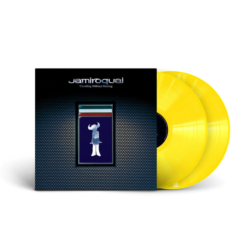Jamiroquai Travelling Without Moving LP - Yellow Vinyl-