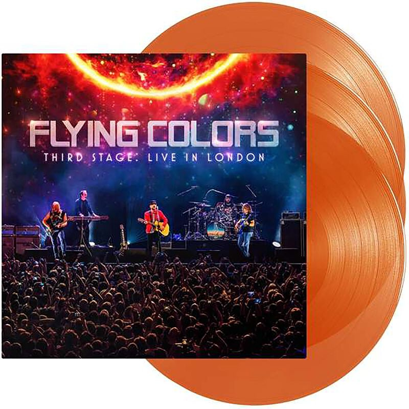 Flying Colors Third Stage:Live In London 3LP - Orange Vinyl-
