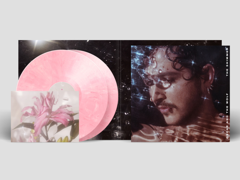 Oscar And The Wolf The Shimmer 2LP - Pink Vinyl-