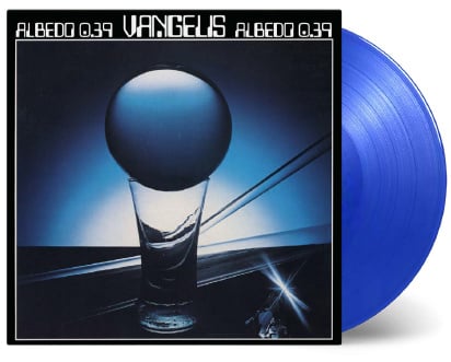 Vangelis Albedo 0.39 LP - Blue Vinyl-