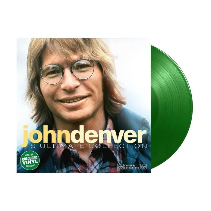 John Denver Ultimate Collection LP - Green Vinyl-