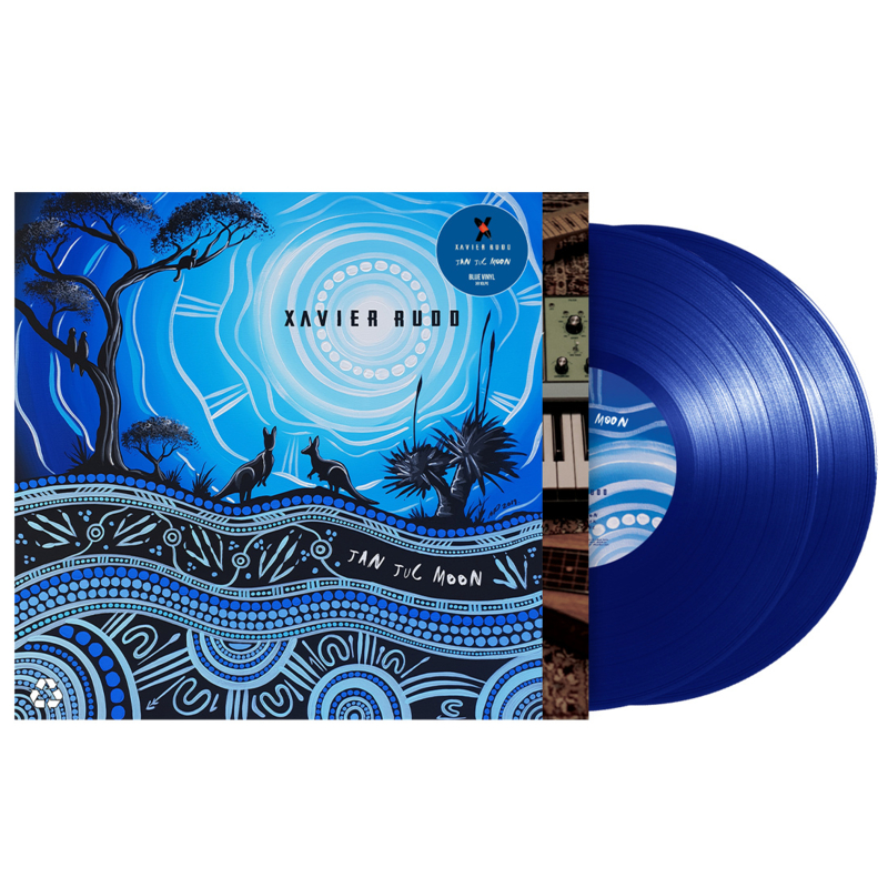 Xavier Rudd Jan Juc Moon 2LP - Blue Vinyl-