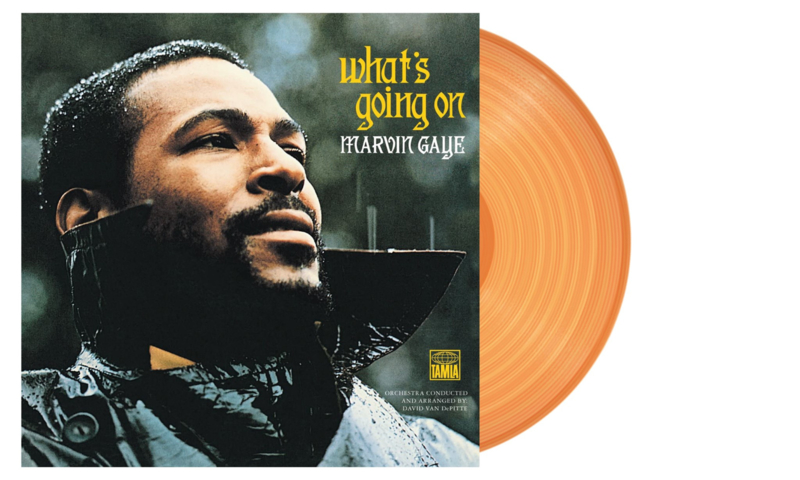 Marvin Gaye What's Going On 180g LP - Orange Vinyl-
