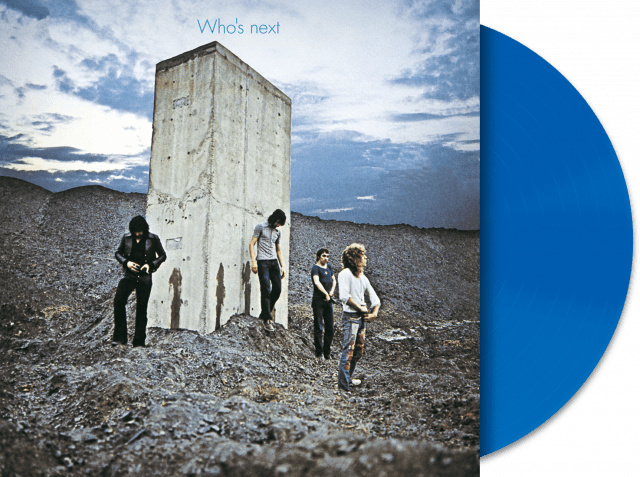 The Who Who’s Next LP Blue Vinyl-