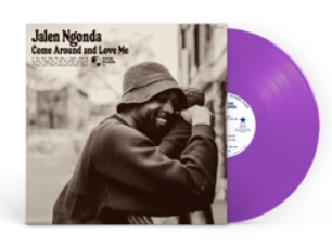 Jalen Ngonda Come Around And Love Me LP - Purple Vinyl-
