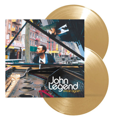 John Legend Once Again 2LP - Gold Vinyl-