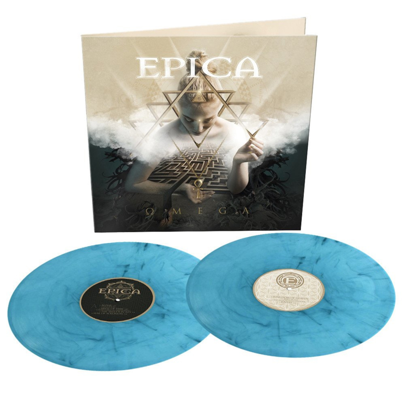 Epica Omega 2LP - Blue Vinyl-