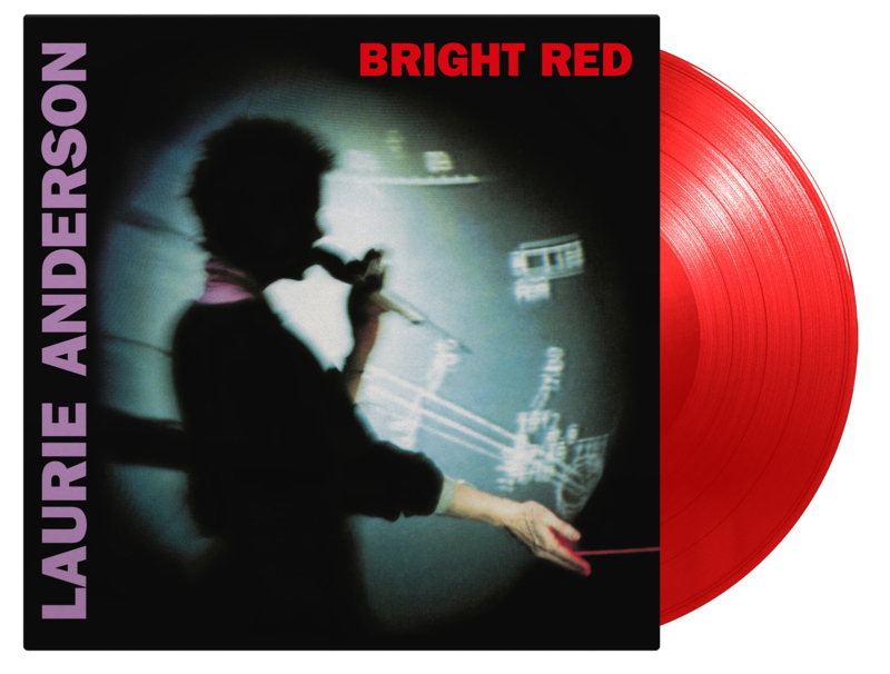 Laurie Anderson Bright Red LP - Red Vinyl-