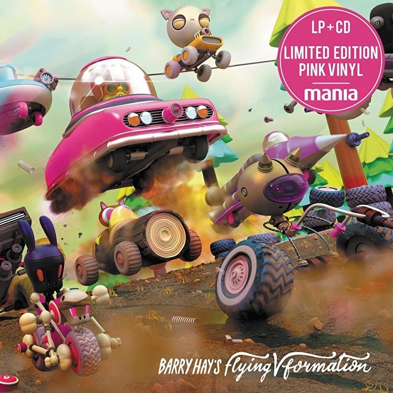 Barry Hay - Barry Hay's Flying Formation LP + CD -ltd  Pink Vinyl-
