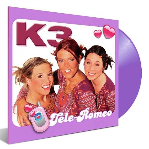 k3 Tele-Romeo LP - Paars Vinyl-