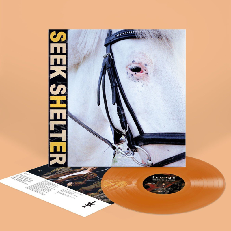 Iceage Seek Shelter LP - Orange Vinyl -