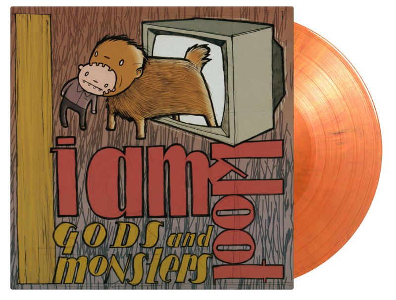 I Am Kloot Gods And Monsters LP - Orange Vinyl-
