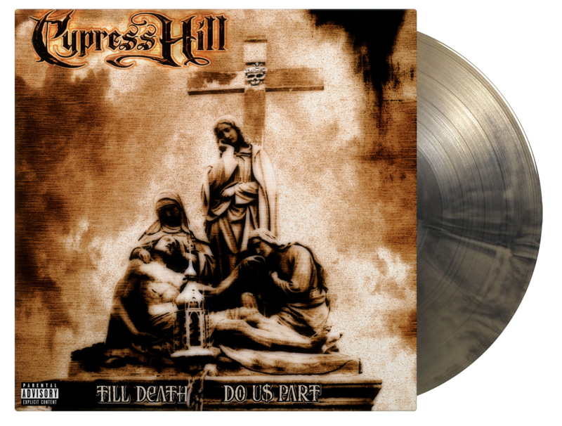 Cypress Hill Till Death Do Us Part LP - Gold/ Black Vinyl-