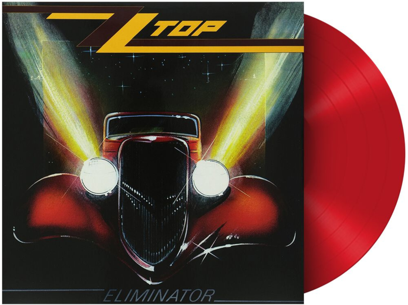Zz Top Eliminator LP - Red Vinyl-