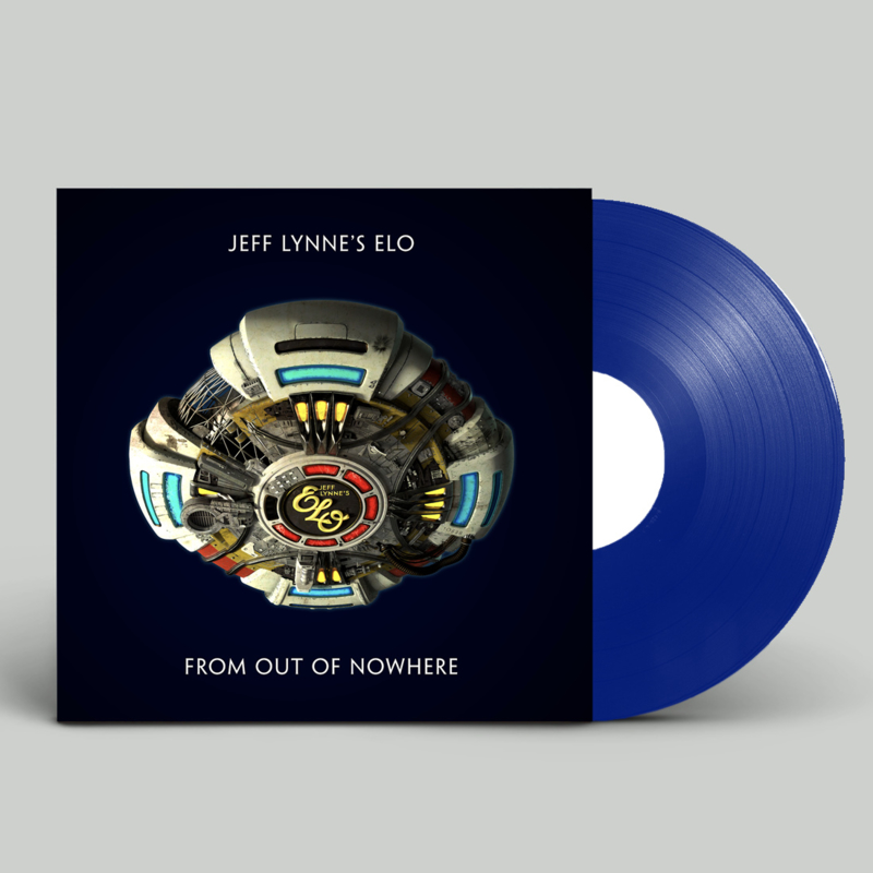 Jeff Lynne's ELO From Out Of Nowhere 180g LP - Blue Vinyl-
