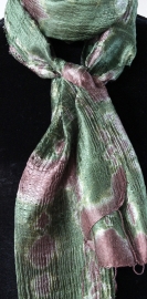Zijden sjaal Tie-dye