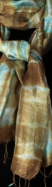 Zijden sjaal Tie-dye