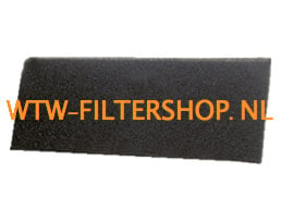 Itho Daalderop luchtgordijn filterset Comfortflow - Uniline 150  -  557-9071