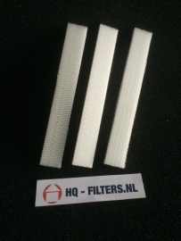 1 set 3M High Airflow Filters voor luchtafvoerkanaal ClimaRad 2.0 horizontaal - 3594601 - Art.nr. 601