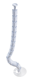 Vertikale Kabelgoot kabelslurf 75-130cm, zilver zwart of wit