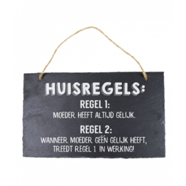 Leisteen - Huisregels