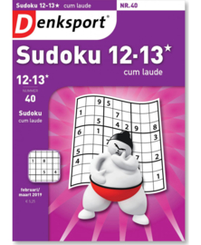 Sudoku Cum Laude Niveau 12-13