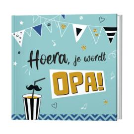 Hoera je word opa! Cadeau boekje