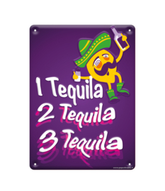 Metal signs - Drink tequila