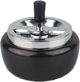 SPINNING ASHTRAY  Black