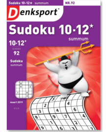 Sudoku Summum Niveau 10-12