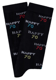 Happy 70 Jaar - Leeftijd sokken