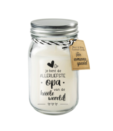 Black & White candle / Opa