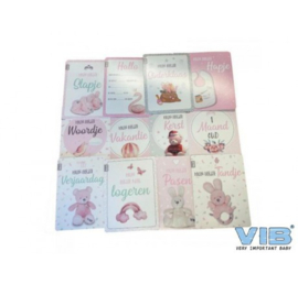12 VIB BABY MOMENTS CARDS GIRL