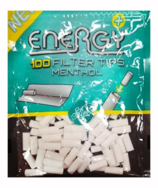 ENERGY FILTER TIPS MENTHOL 100st