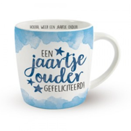 Een jaartje ouder gefeliciteerd!