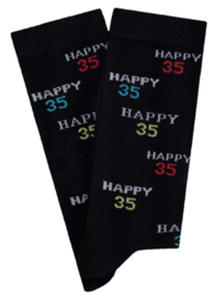 Happy 35 Jaar - Leeftijd sokken