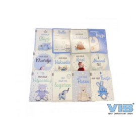 12 VIB BABY MOMENTS CARDS BOY