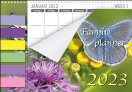 Family week planner 2023 Vlinder uitverkocht