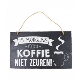 Leisteen - Voor de koffie