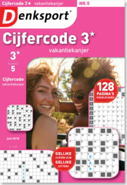 Cijfercode Niveau 3 Vakantiekanjer