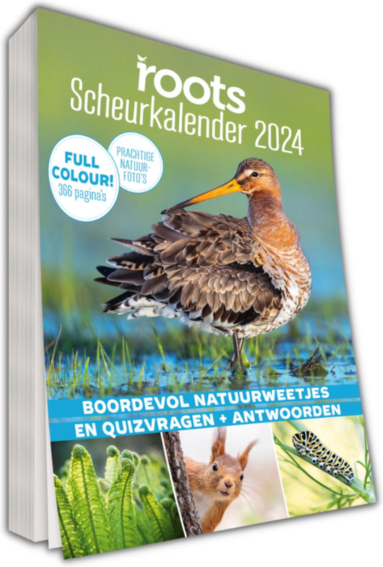 Roots scheurkalender 2024 Scheurkalender 2024 robrijkers.nl