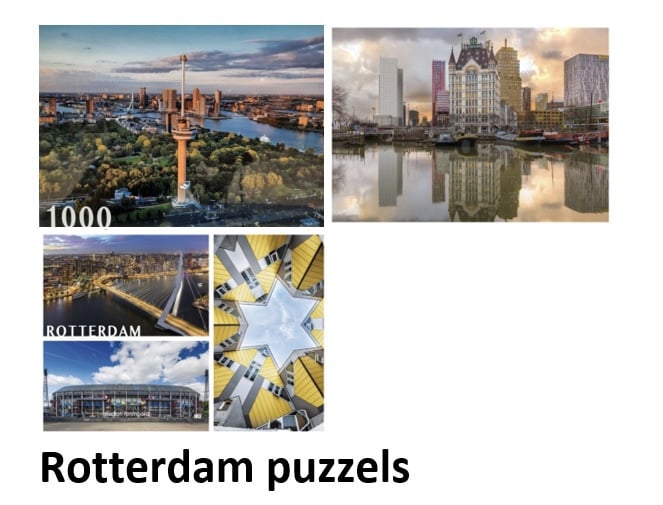 reptielen angst Ga op pad Rotterdam puzzels 1000 stukjes | robrijkers.nl