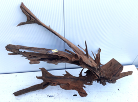 Osaka XL177 uniek aquarium decoratie hout  150x100x43 cm