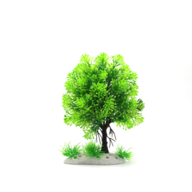 Kunstplant boom met gras OS-250 - aquarium decoratie