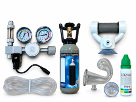 Osaka premium aquarium co2 set tot 400 liter - 1,5 kg co2 fles