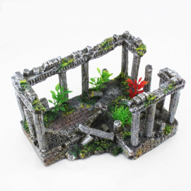 Griekse ruïne met pilaren OS-159 - aquarium decoratie