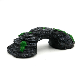 Stenenbrug met begroeiing medium OS-176 - aquarium decoratie
