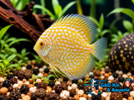 Symphysodon / Yellow Pigeon Discus