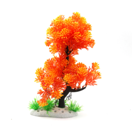 Bonsai boom oranje OS-249 - aquarium decoratie